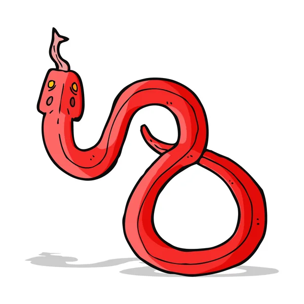 Rajzfilm kígyó — Stock Vector