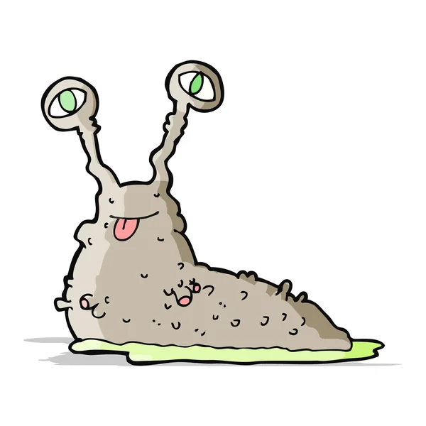 Cartoon gross slug — Stockový vektor