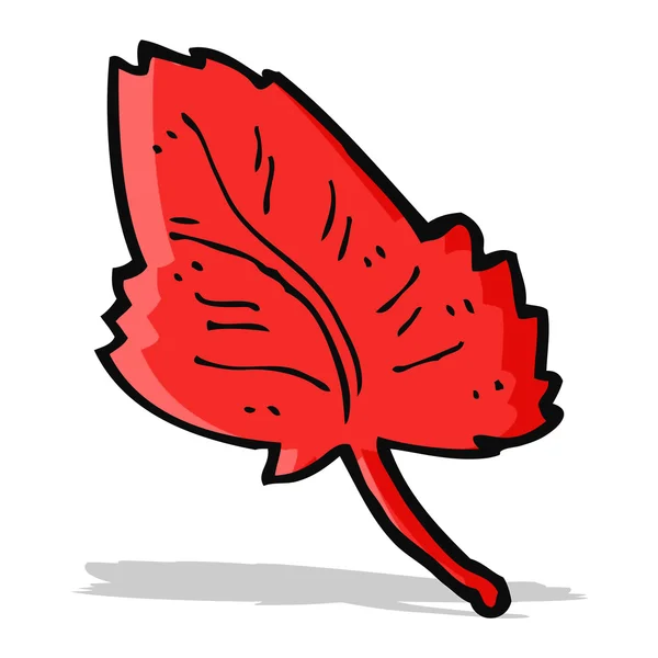 漫画の葉のシンボル — ストックベクタ