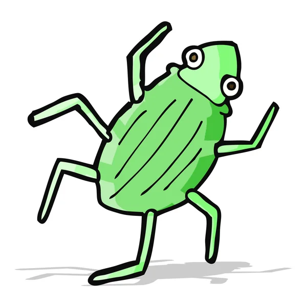 Cartoon bug — Stockvector