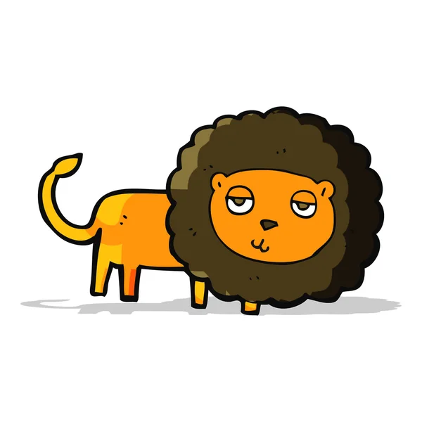 Lion de bande dessinée — Image vectorielle