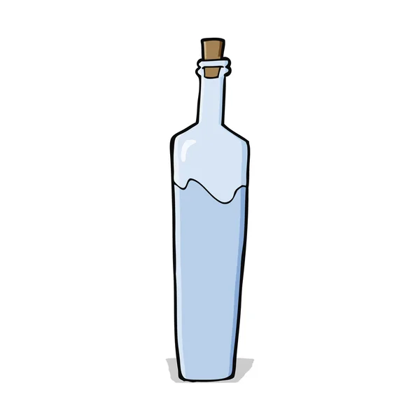 Botella de dibujos animados elegante — Archivo Imágenes Vectoriales