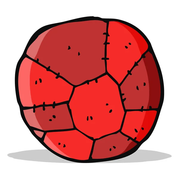 Fútbol de dibujos animados — Vector de stock