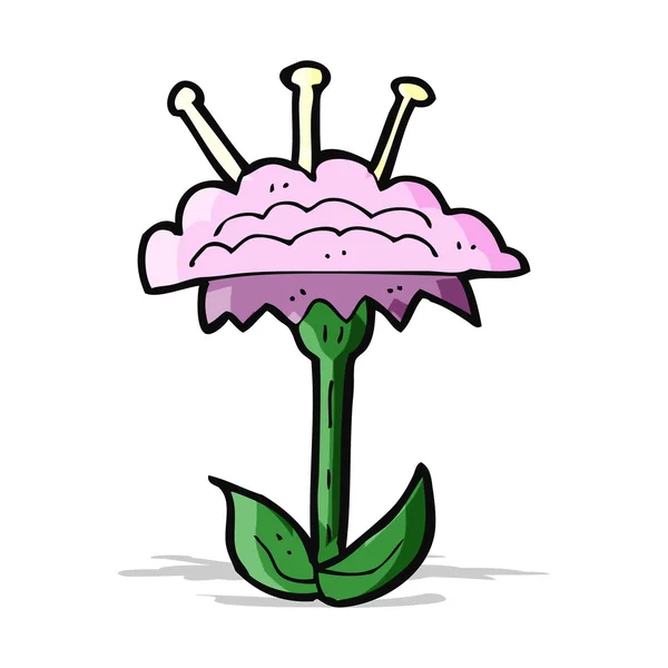 Cartoon flower — Stock Vector