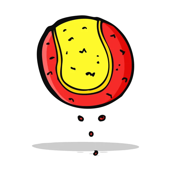 Kreslený tenisový míček — Stockový vektor