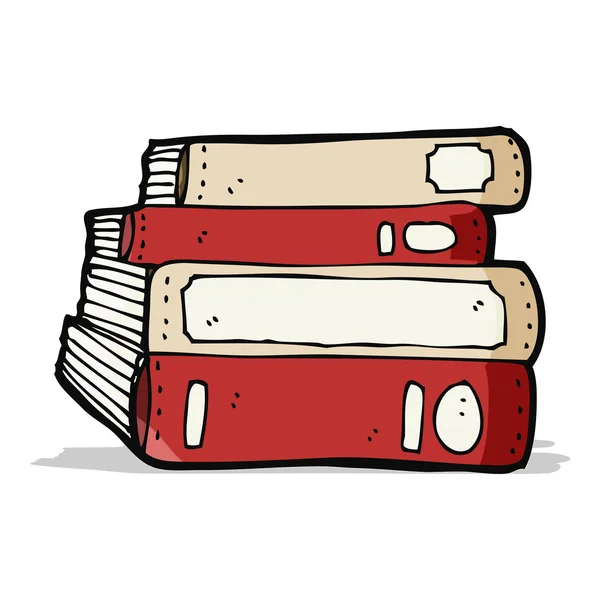 만화 오래 된 책 들 — 스톡 벡터