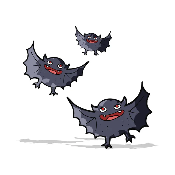 Chauves-souris vampire dessin animé — Image vectorielle