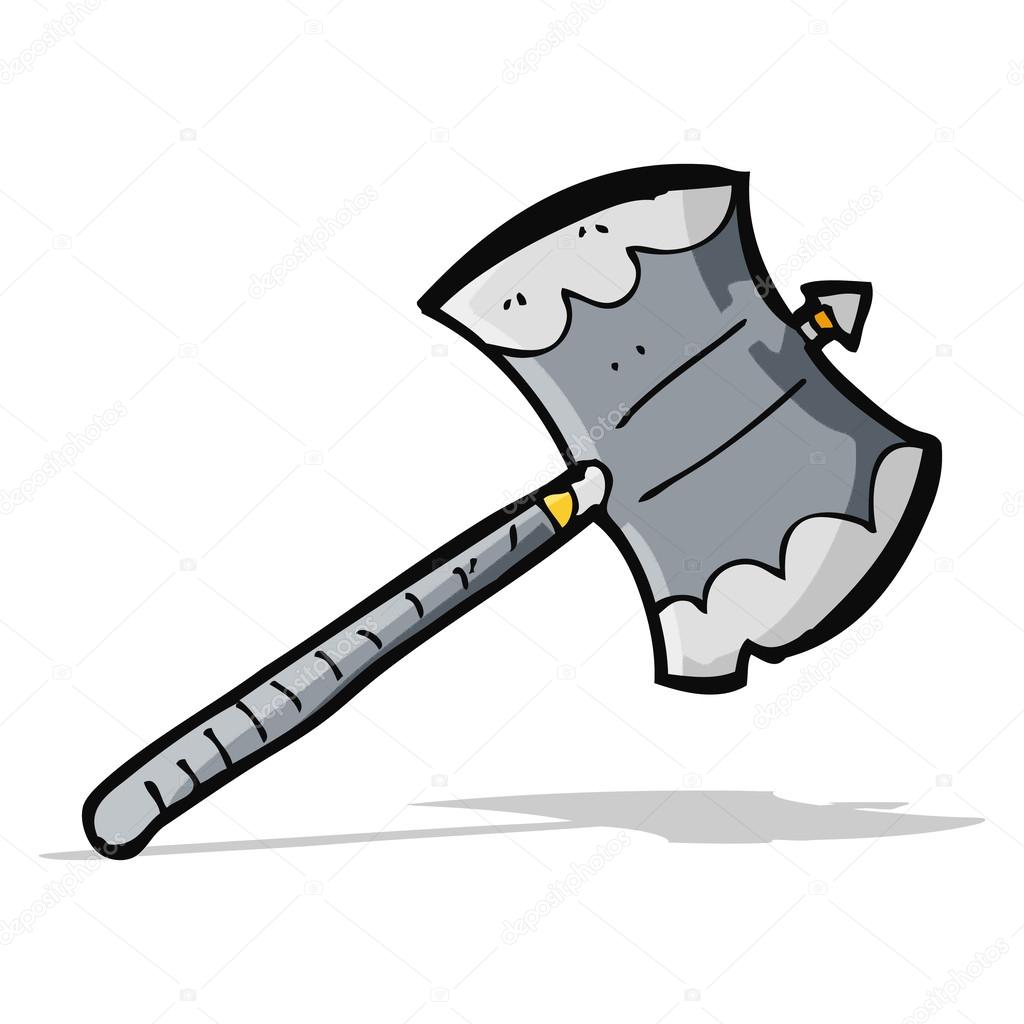 Cartoon Double Sided Axe Vector Image By C Lineartestpilot Vector Stock Cartoon Double Sided Axe Vector Image By C Lineartestpilot Vector Stock