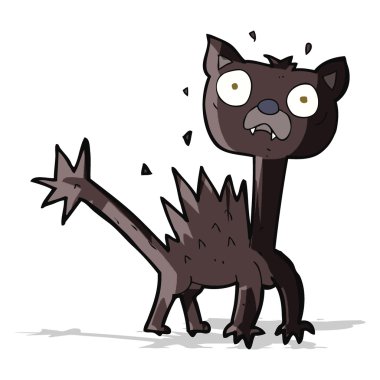 korkmuş kedi çizgi film