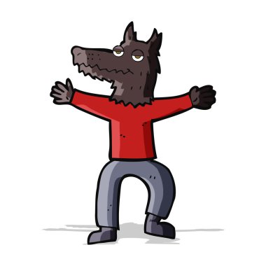 çizgi film kurt adam