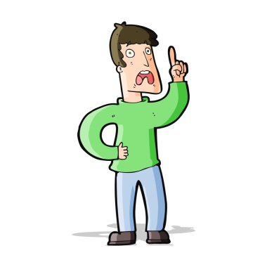 Şikayetçi çizgi filmci.