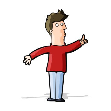 Çizgi filmci dikkatli olmayı tavsiye ediyor.