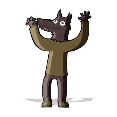 çizgi film kurt adam