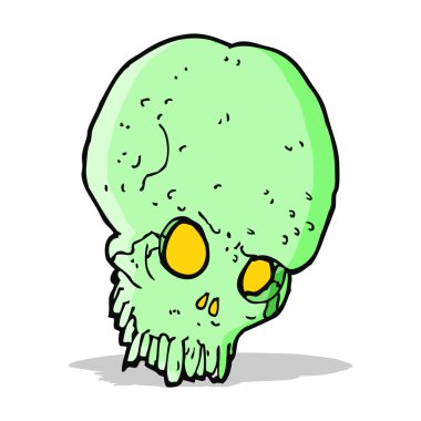 çizgi film korkunç Kurukafa