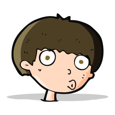 karikatür sürpriz çocuk