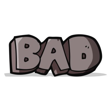 çizgi film kötü işaret