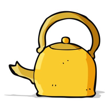 çizgi film eski su ısıtıcısı