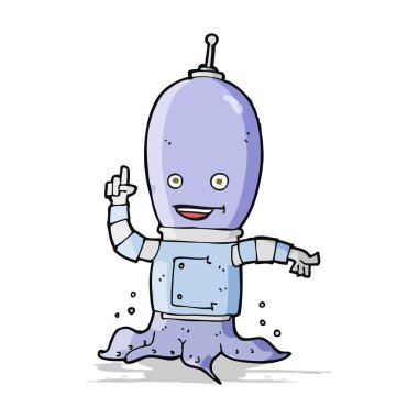 çizgi film uzaylı uzay adamı