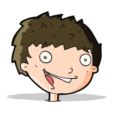 gülen çocuk çizgi film