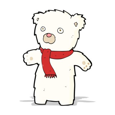 şirin kutup ayısı cartoon