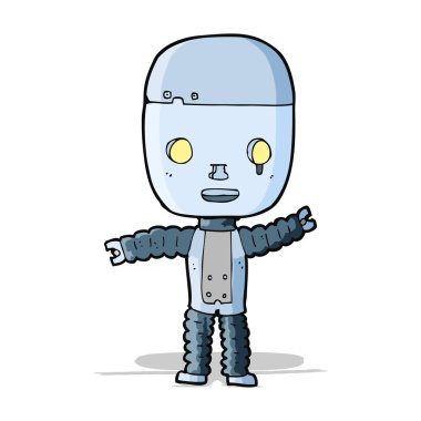 Çizgi film robotu