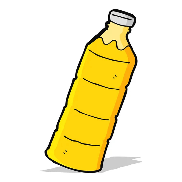 Мультяшна пляшка апельсинового соку — стоковий вектор