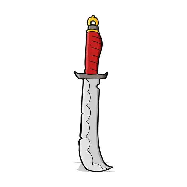 Espada de dibujos animados — Vector de stock