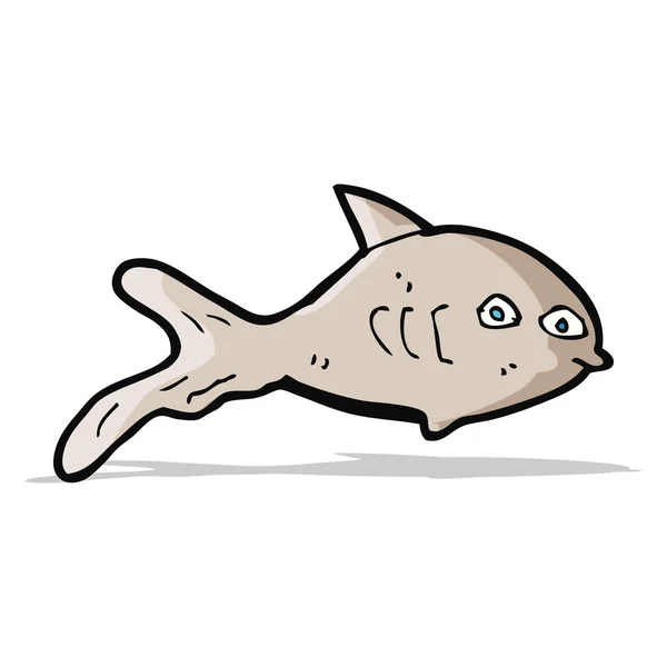 漫画魚 — ストックベクタ