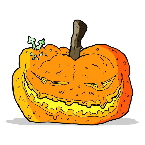 Calabaza de Halloween de dibujos animados — Archivo Imágenes Vectoriales