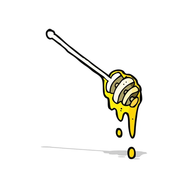 Dibujos animados miel palo — Archivo Imágenes Vectoriales