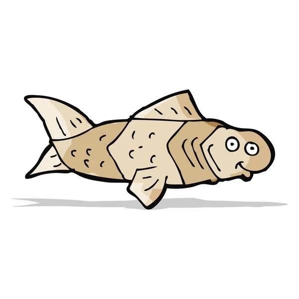 Sarjakuva hauska kala — vektorikuva