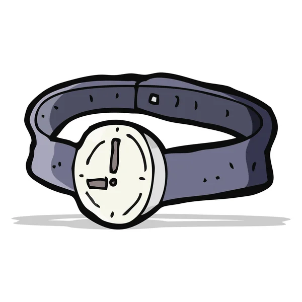 Kreslený náramkové hodinky — Stockový vektor