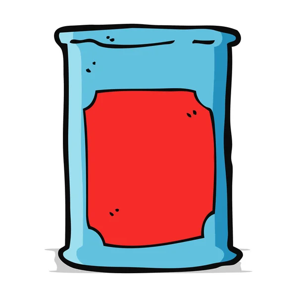 Barril de aceite de dibujos animados — Vector de stock