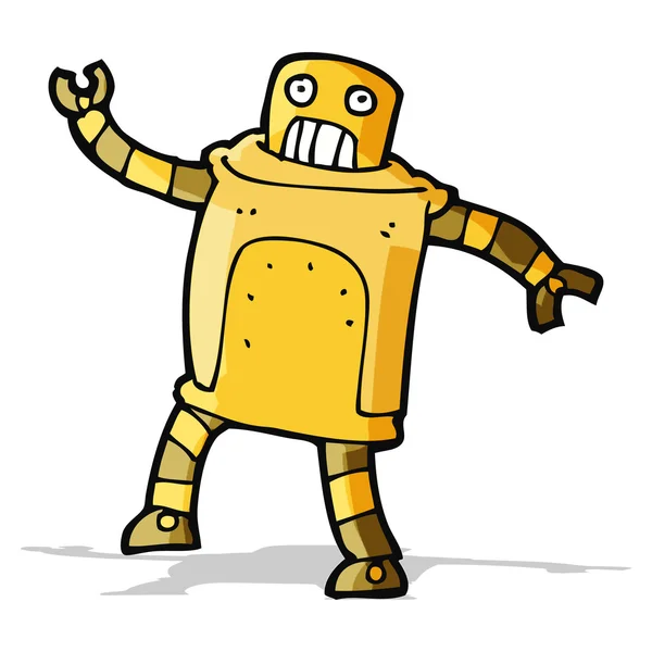 Cartoon robot — Stockvector