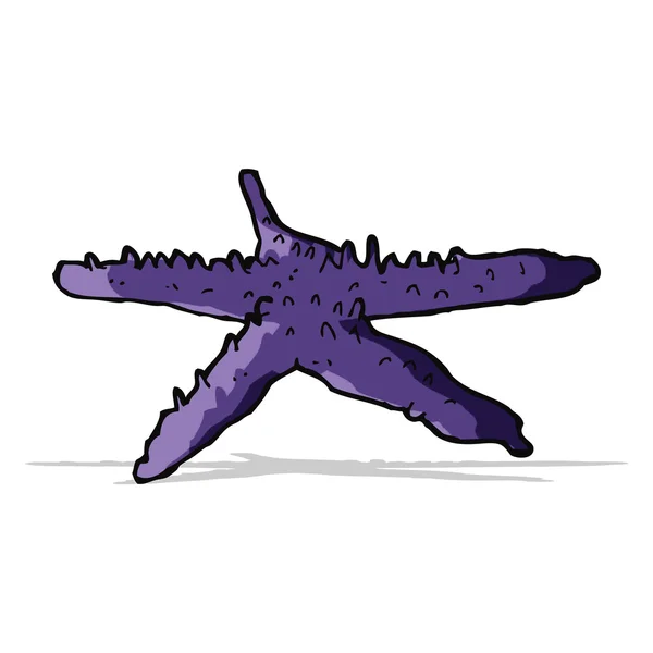 Karikatür denizyıldızı — Stok Vektör