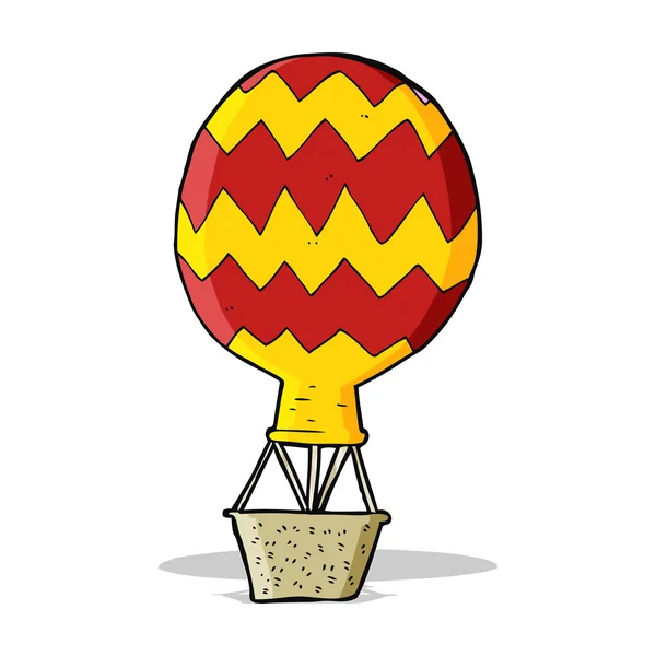 Kreslený horkovzdušný balón — Stockový vektor
