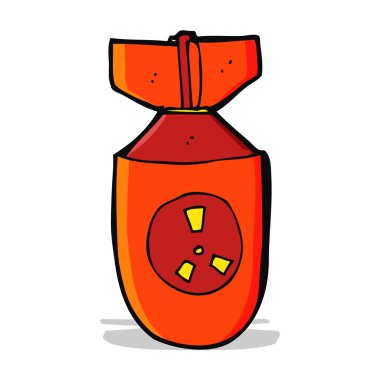 karikatür atom bombası