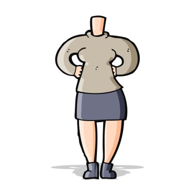 karikatür kadın vücudu (fotoğraf ekle veya karikatürleri karıştır ve eşleştir)