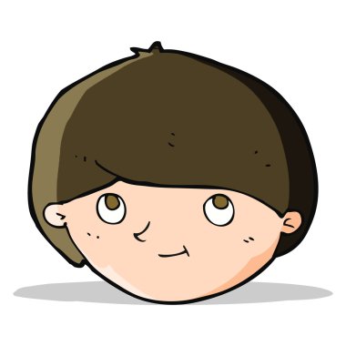 mutlu bir adam çizgi film