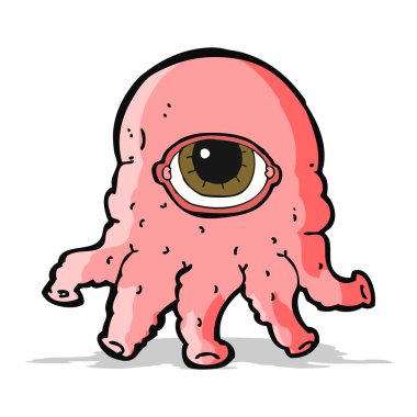 çizgi film uzaylı kafası