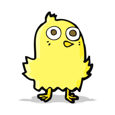 komik karikatür kuş