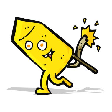 çizgi film komik havai fişek karakteri