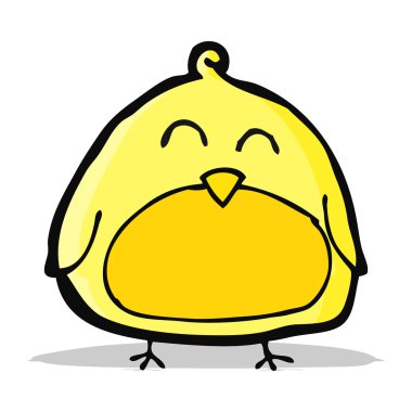 komik karikatür kuş