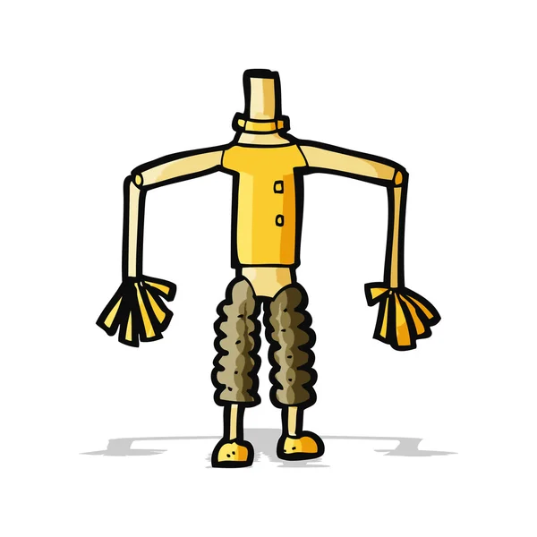 Cartoon robot lichaam (mix en match cartoons of voeg eigen foto 's) — Stockvector