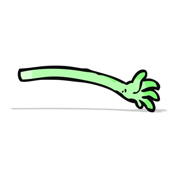 Tecknade monster arm — Stock vektor