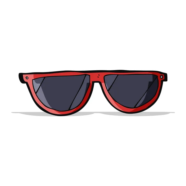 Cartoon sunglasses — Stock Vector