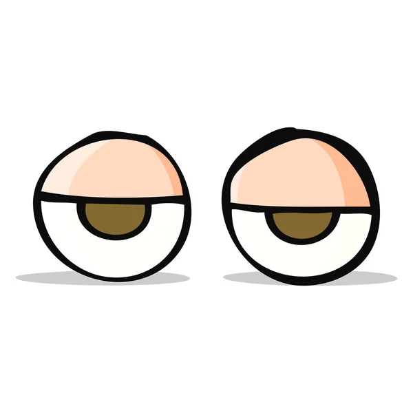 Cartoon eyes — Stock Vector