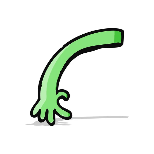 Cartoon-Monster Arm — Stockvektor