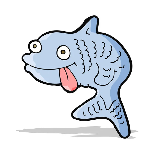 Poisson de dessin animé — Image vectorielle