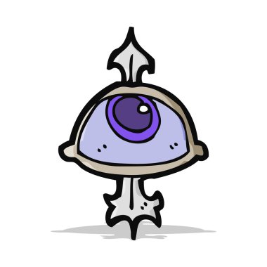 çizgi film göz simgesi